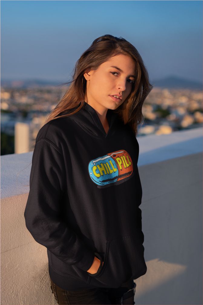 ChillPill Women’s Casual Hoodie