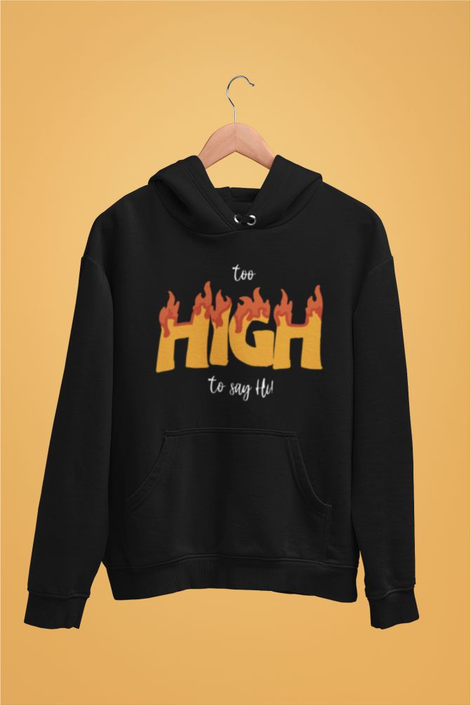 Too High Graphic Hoodie