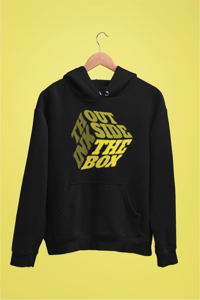 Think Outside The Box Graphic Hoodie