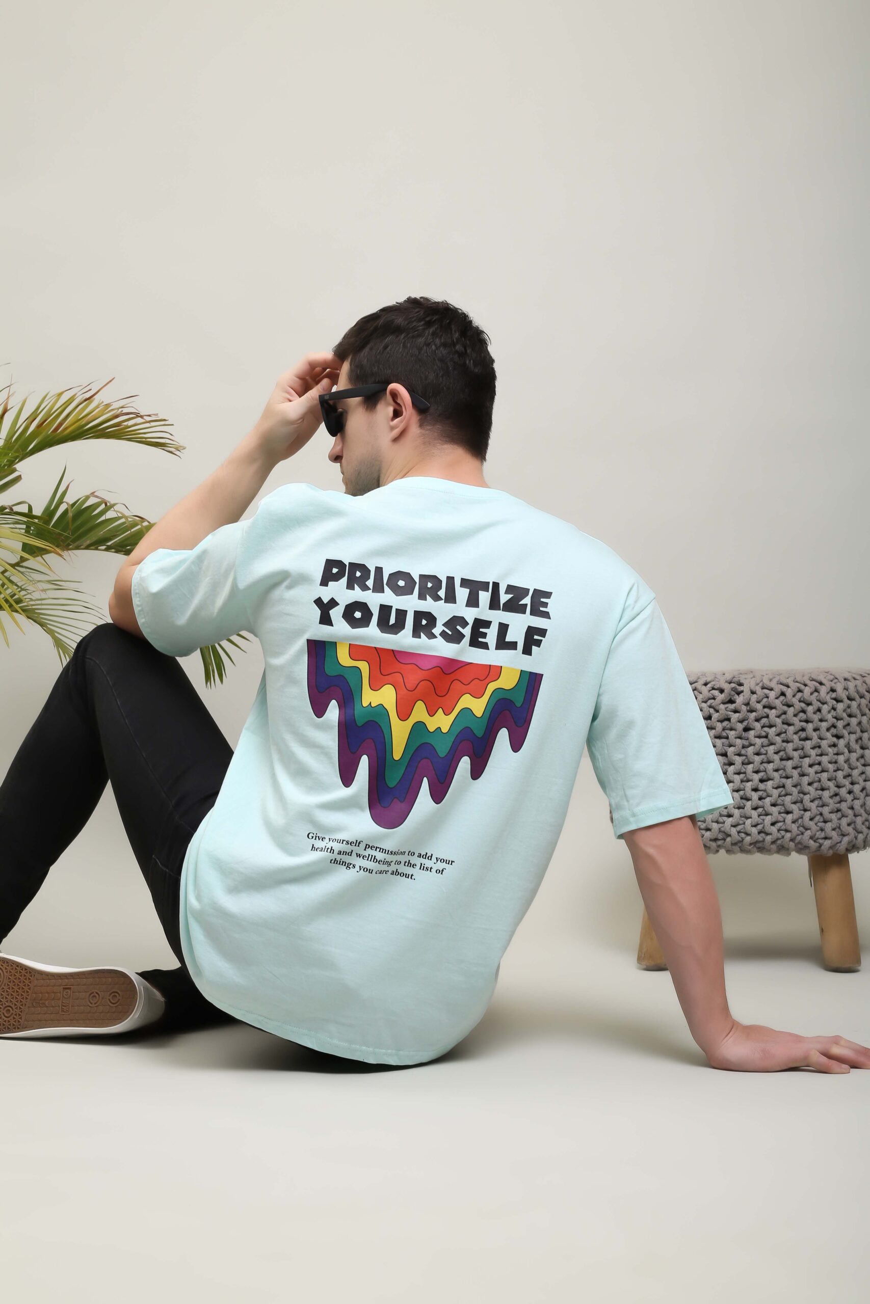 Prioritize Yourself Oversized T-shirt